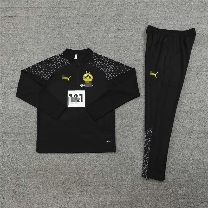 Sudadera Entrenamiento Borussia Dortmund 2023/2024 Negro
